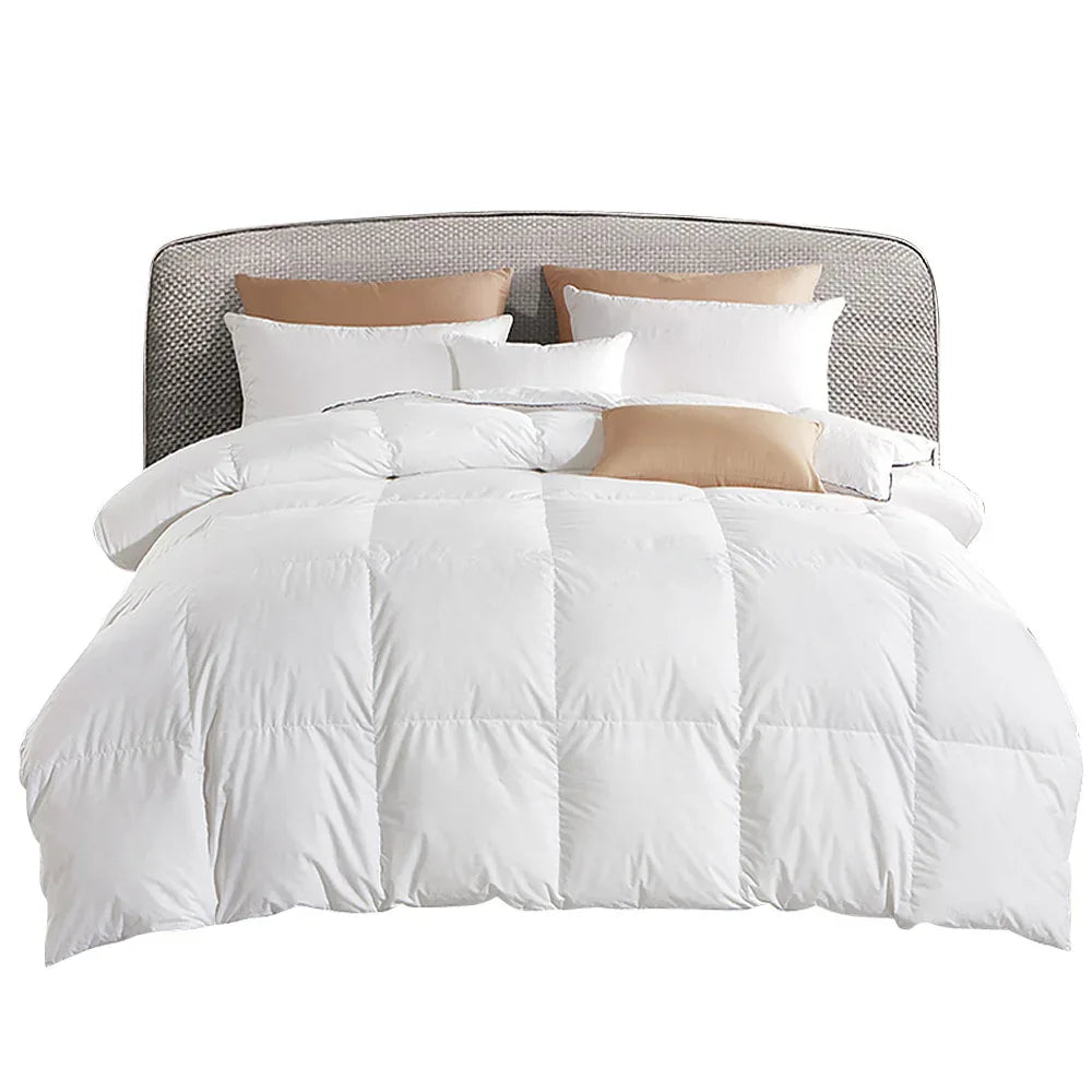 Giselle Bedding 700GSM Goose Down Feather Quilt Double - Mekamart Australia