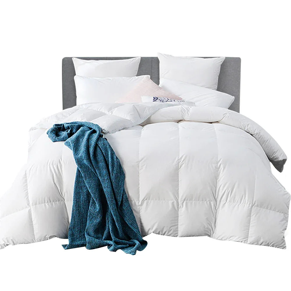 Giselle Bedding 700GSM Goose Down Feather Quilt King - Mekamart Australia