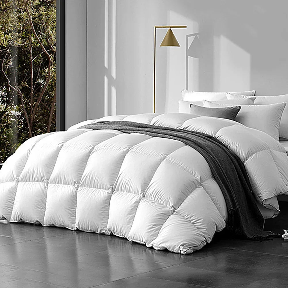 Giselle Bedding 800GSM Goose Down Feather Quilt Queen - Mekamart Australia