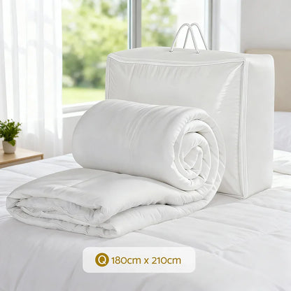 Giselle Bedding Double Size 400GSM Microfiber Quilt All Season Duvet Quilts Comforter Winter Summer - Mekamart Australia