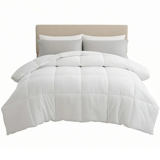 Giselle Bedding King Size 400GSM Microfiber Quilt All Season Duvet Quilts Comforter Winter Summer - Mekamart Australia