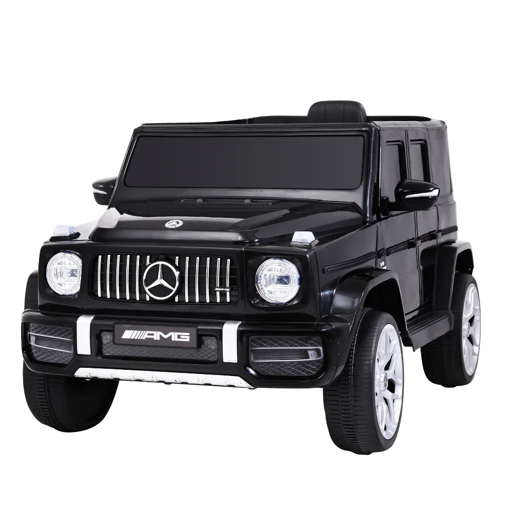 Kids Electric Ride On Car Mercedes-Benz Licensed AMG G63 Toy Cars 12V Black - Mekamart Australia