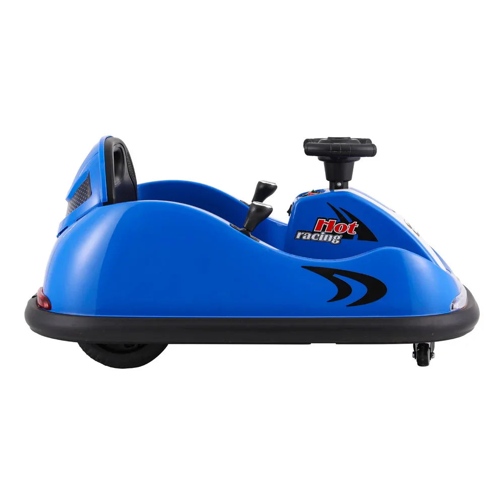 Rigo Kids Ride On Car Bumper Kart 6V Electric Toys Cars Remote Control Blue - Mekamart Australia