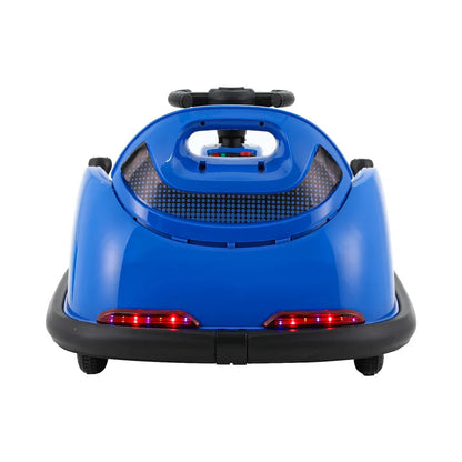 Rigo Kids Ride On Car Bumper Kart 6V Electric Toys Cars Remote Control Blue - Mekamart Australia