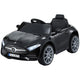 Kids Electric Ride On Car Licensed Outdoor Toys Cars Music Remote Black - Mekamart Australia
