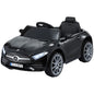 Kids Electric Ride On Car Licensed Outdoor Toys Cars Music Remote Black - Mekamart Australia