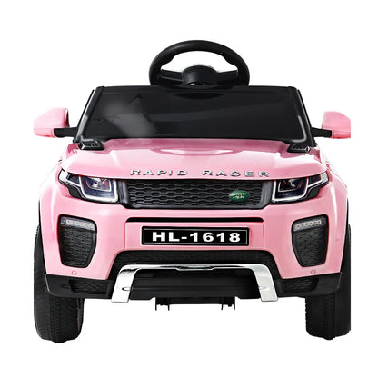 Rigo Kids Electric Ride On Car Range Rover-inspired Toy Cars Remote 12V Pink - Mekamart Australia