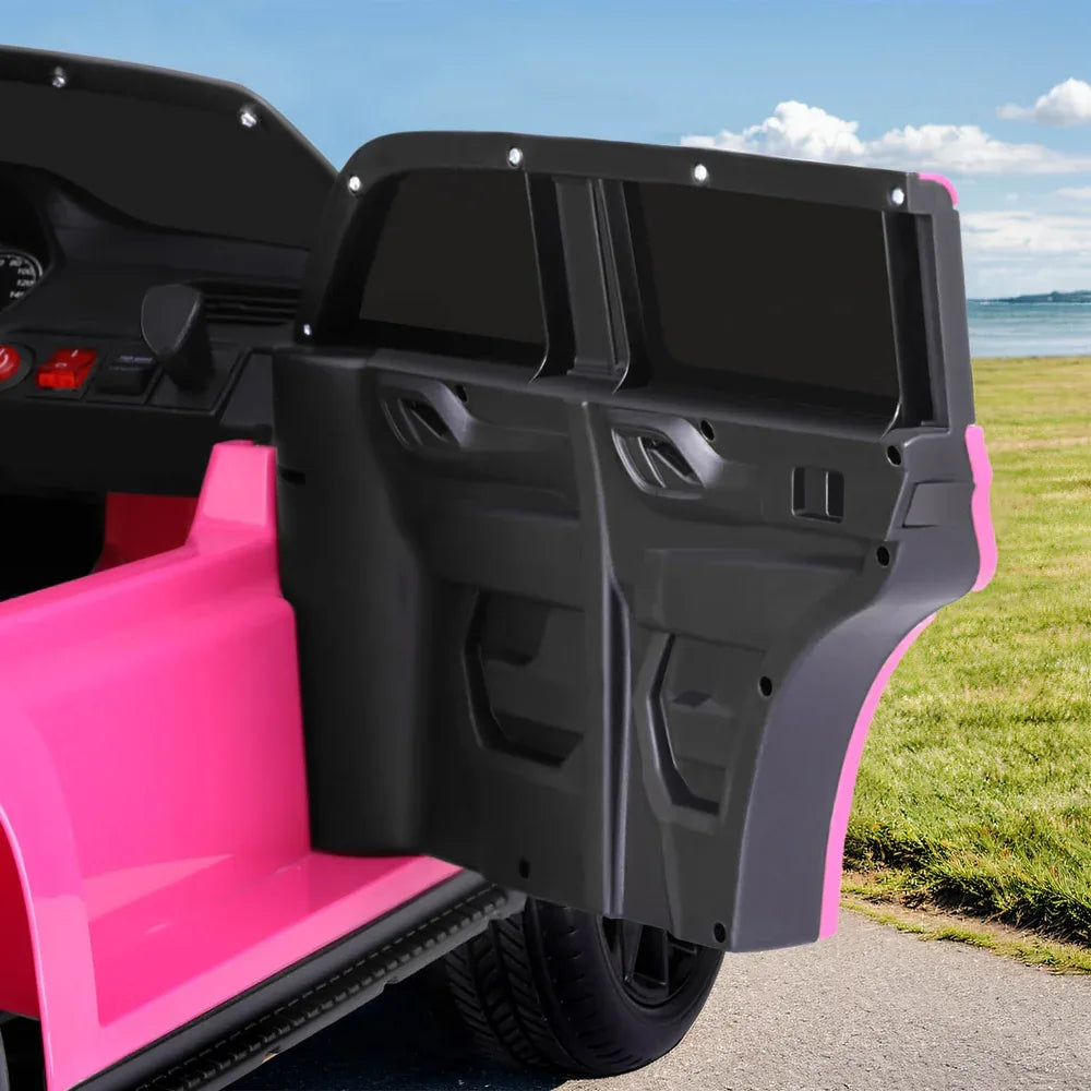 Kids Ride On Car Licensed Chevrolet Tahoe Electric Toys Horn Remote 12V Pink - Mekamart Australia