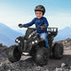 Rigo Kids Ride On Car ATV Quad Motorbike Storage Rack Electric Toys 12V Black - Mekamart Australia