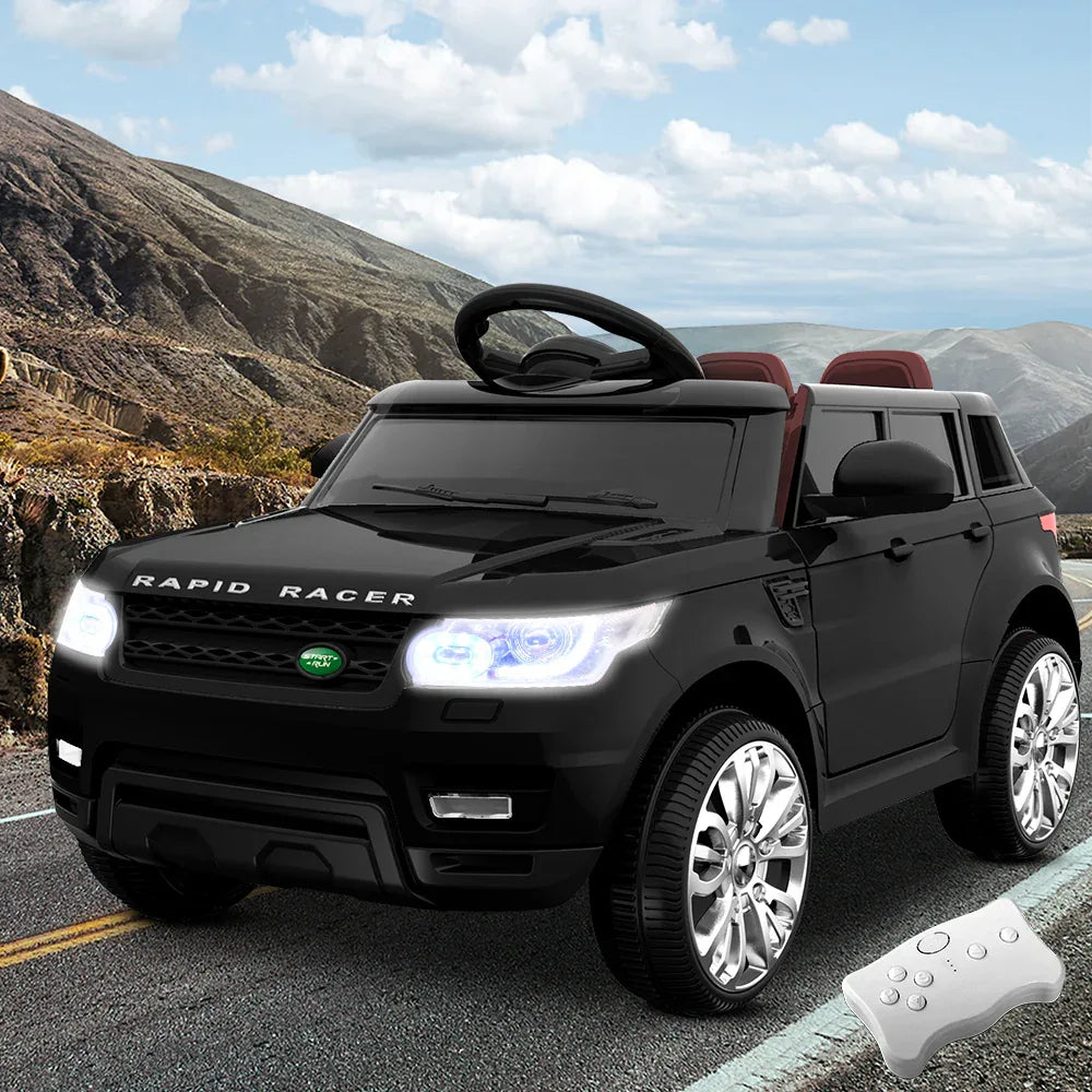 Rigo Ride On Car Kids Electric Ride On Cars SUV Remote 12V Black - Mekamart Australia
