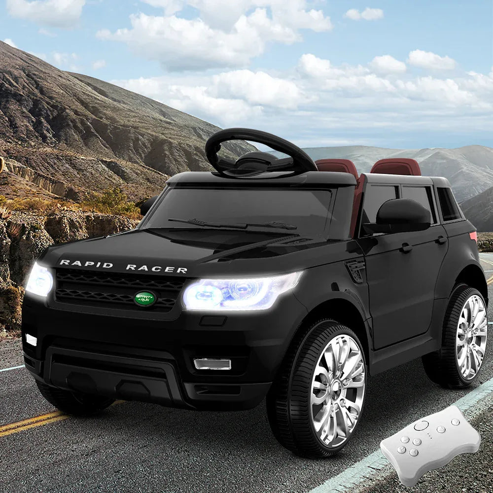 Rigo Ride On Car Kids Electric Ride On Cars SUV Remote 12V Black - Mekamart Australia