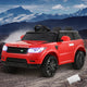 Rigo Kids Electric Ride On Car SUV Range Rover-inspired Cars Remote 12V Red - Mekamart Australia
