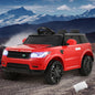 Rigo Kids Electric Ride On Car SUV Range Rover-inspired Cars Remote 12V Red - Mekamart Australia