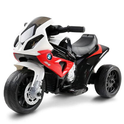 Kids Electric Ride On Car Police Motorcycle Motorbike BMW Licensed S1000RR Red - Mekamart Australia