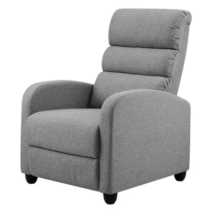 Artiss Recliner Armchair Grey Fabric Bolivia - Mekamart Australia