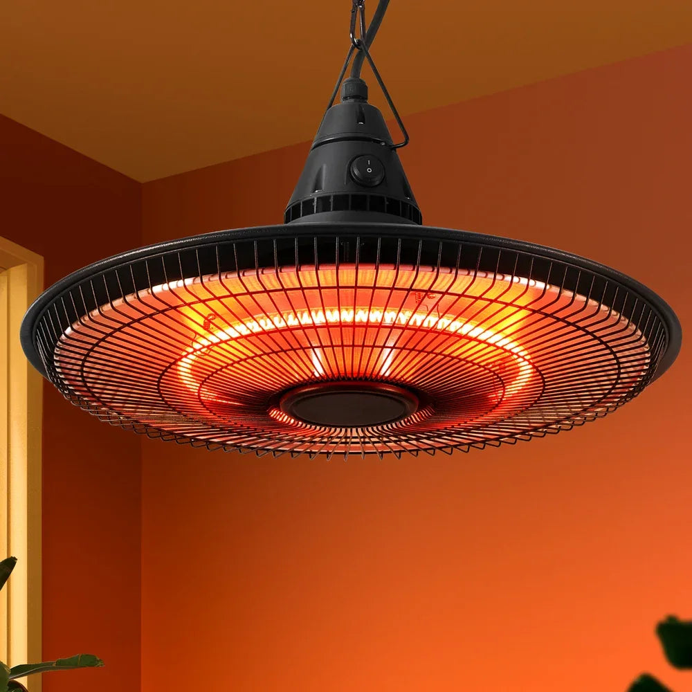 Devanti 1500W Hanging Electric Patio Heater - Mekamart Australia