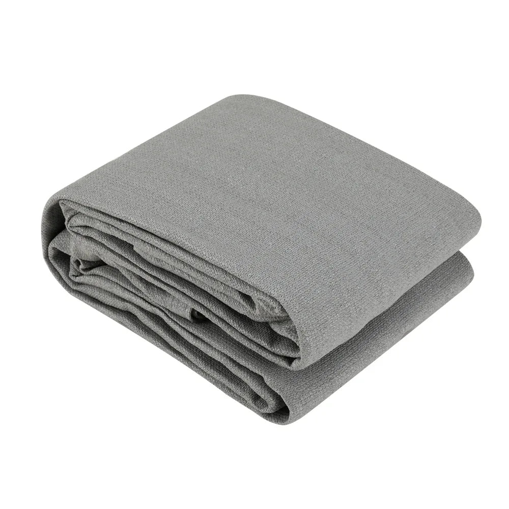 Instahut Shade Sail Cloth Shadecloth Rectangle Canopy 280gsm 3x4m - Mekamart Australia