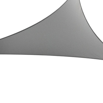 Instahut Shade Sail Cloth Shadecloth Canopy Triangle 280gsm 5x5x7.1m - Mekamart Australia