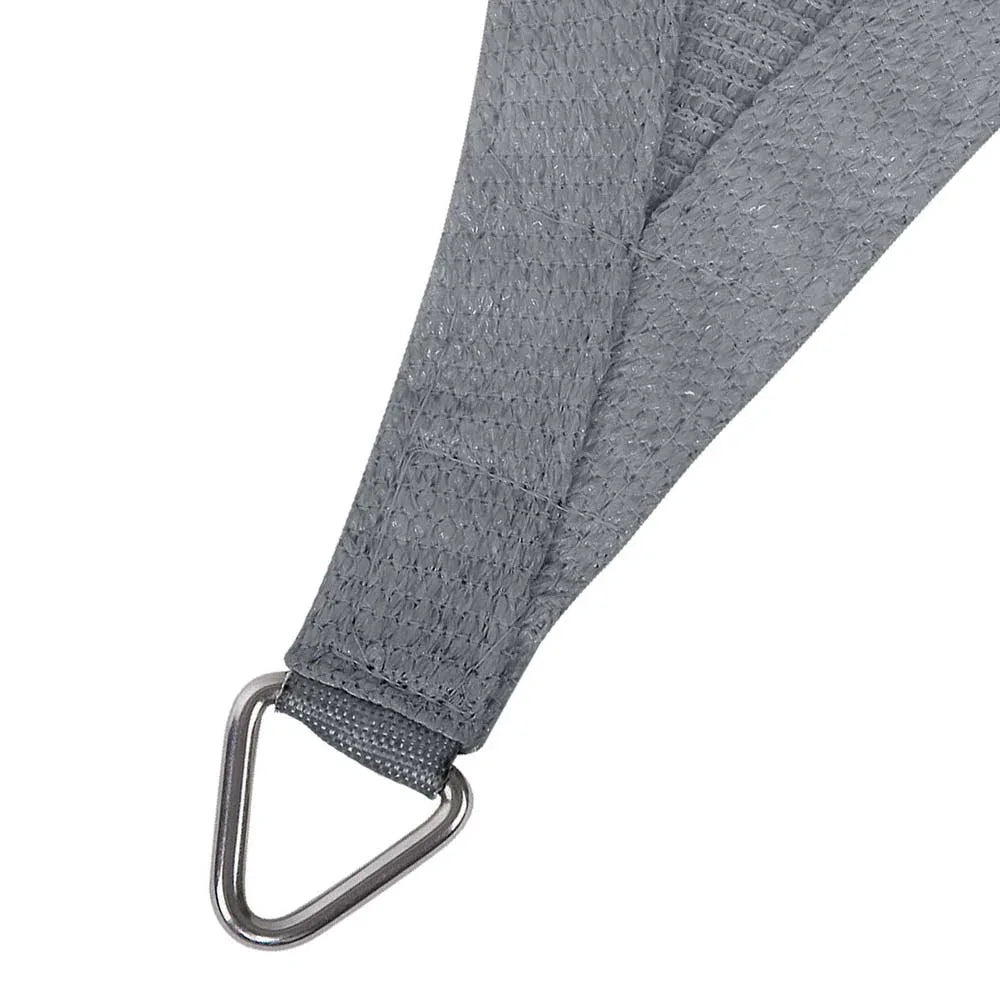 Instahut Shade Sail 5x6m Rectangle 280GSM 98% Grey Shade Cloth - Mekamart Australia
