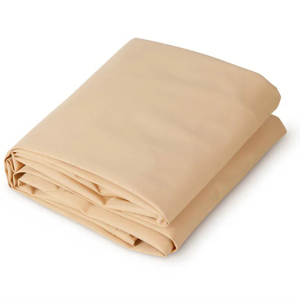Instahut Waterproof Shade Sail 4x6m Rectangle Sand 95% Shade Cloth - Mekamart Australia