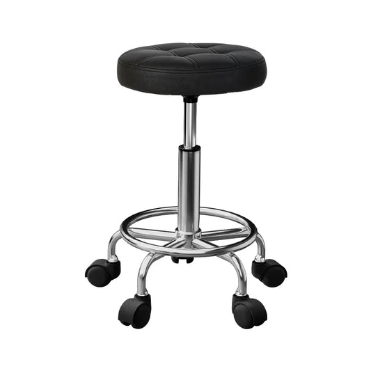 Artiss Salon Stool Round Swivel Chairs - Mekamart Australia