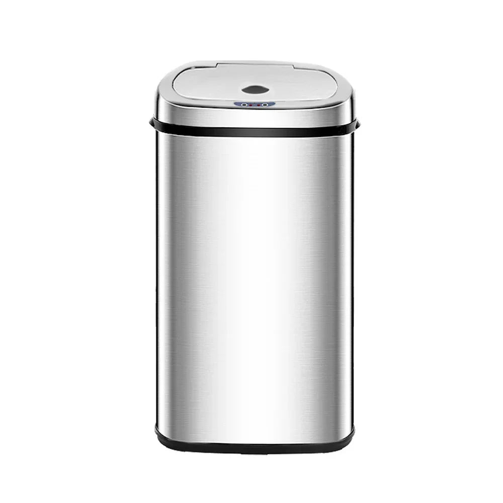 Devanti Motion Sensor Bin 50L Soft-Close Hygienic Kitchen Solution - Mekamart Australia