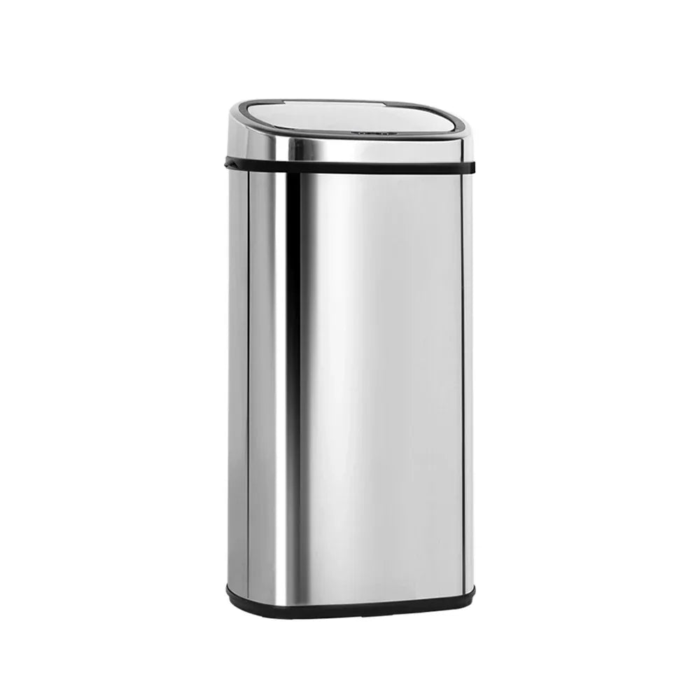 Devanti Motion Sensor Bin 68L Hands-Free Touchless Kitchen Waste - Mekamart Australia