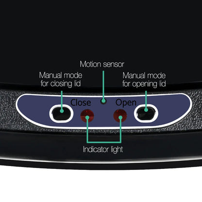 Devanti Motion Sensor Bin 68L Hands-Free Touchless Kitchen Waste - Mekamart Australia