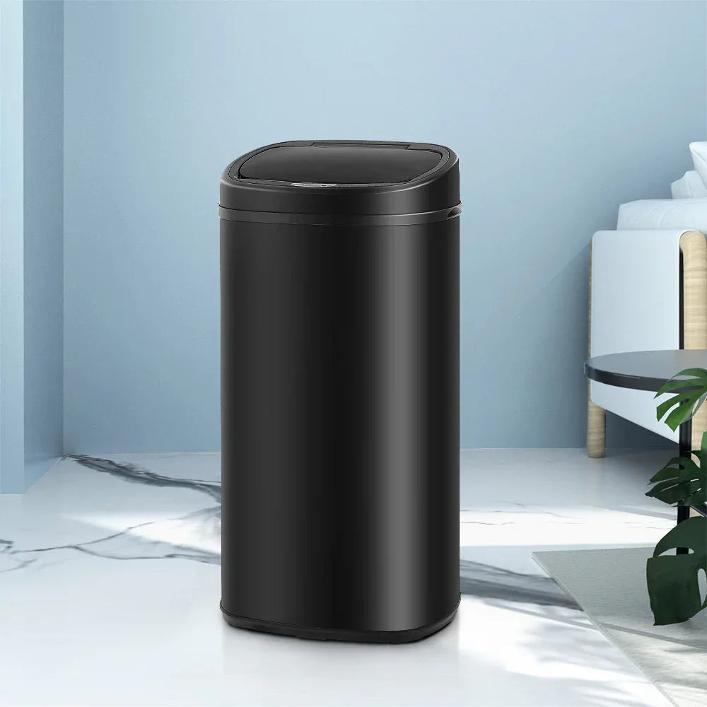 Devanti Motion Sensor Bin 68L Hands-Free Touchless Kitchen Waste - Mekamart Australia