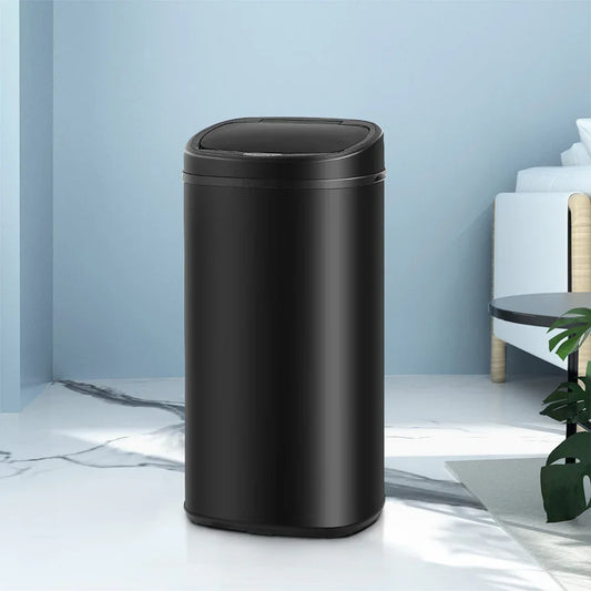 Devanti Motion Sensor Bin 68L Hands-Free Touchless Kitchen Waste - Mekamart Australia