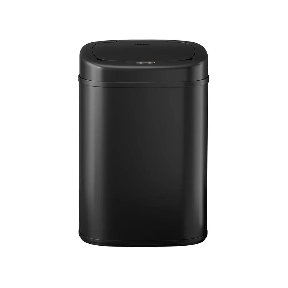 Devanti 82L Motion Sensor Bin Rubbish Automatic Black - Mekamart Australia