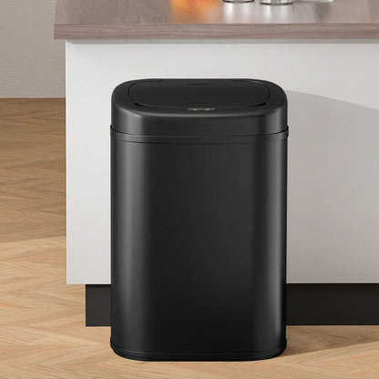 Devanti 82L Motion Sensor Bin Rubbish Automatic Black - Mekamart Australia