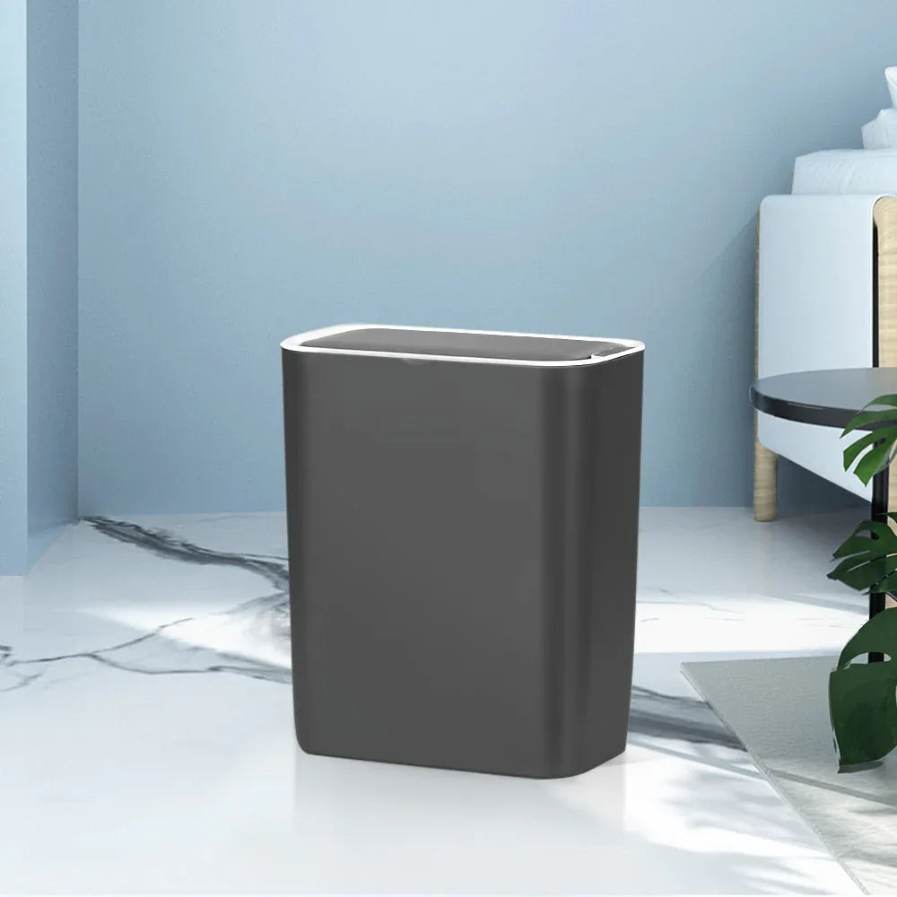 Devanti 9L Motion Sensor Bin Rubbish Automatic Ash Black - Mekamart Australia