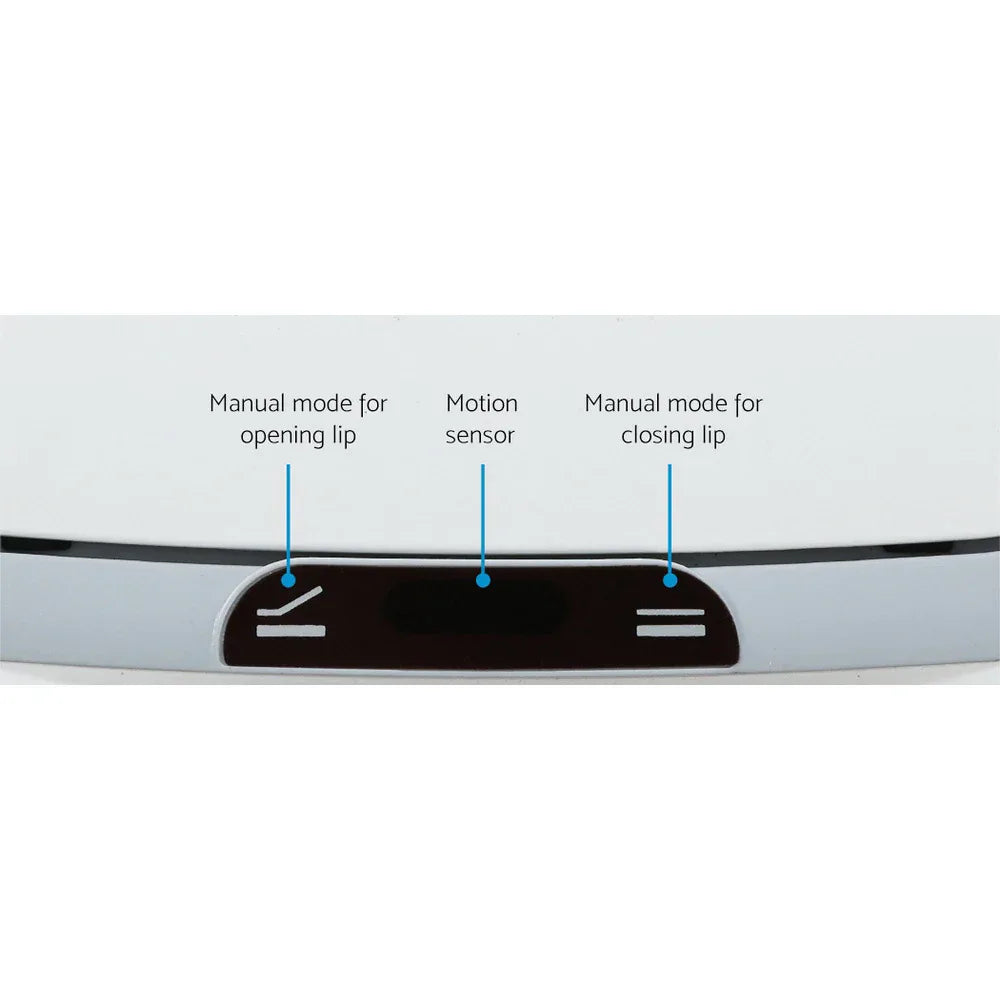 Devanti 9L Motion Sensor Bin Rubbish Automatic White - Mekamart Australia