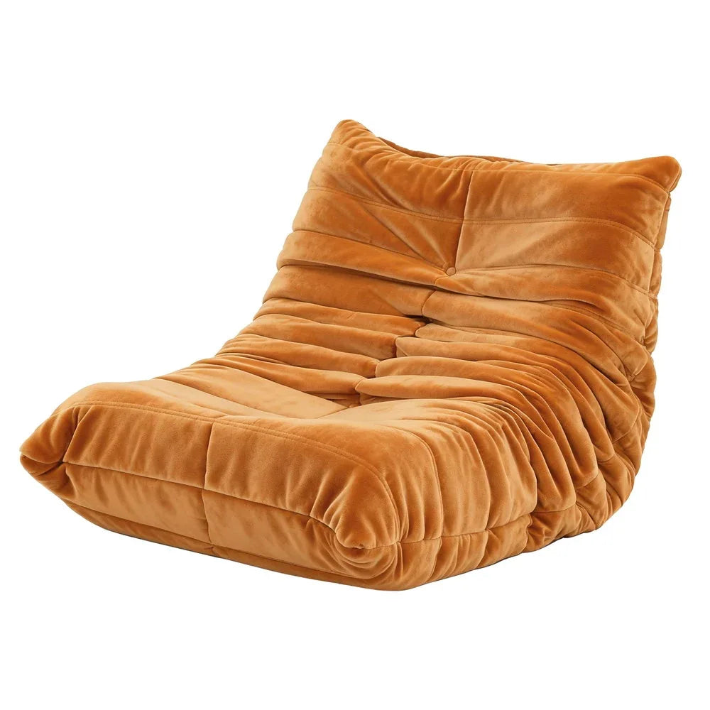 Artiss Lazy Sofa Accent Chair Floor Couch Leisure Lounge Foam Pouffe Recliner - Mekamart Australia