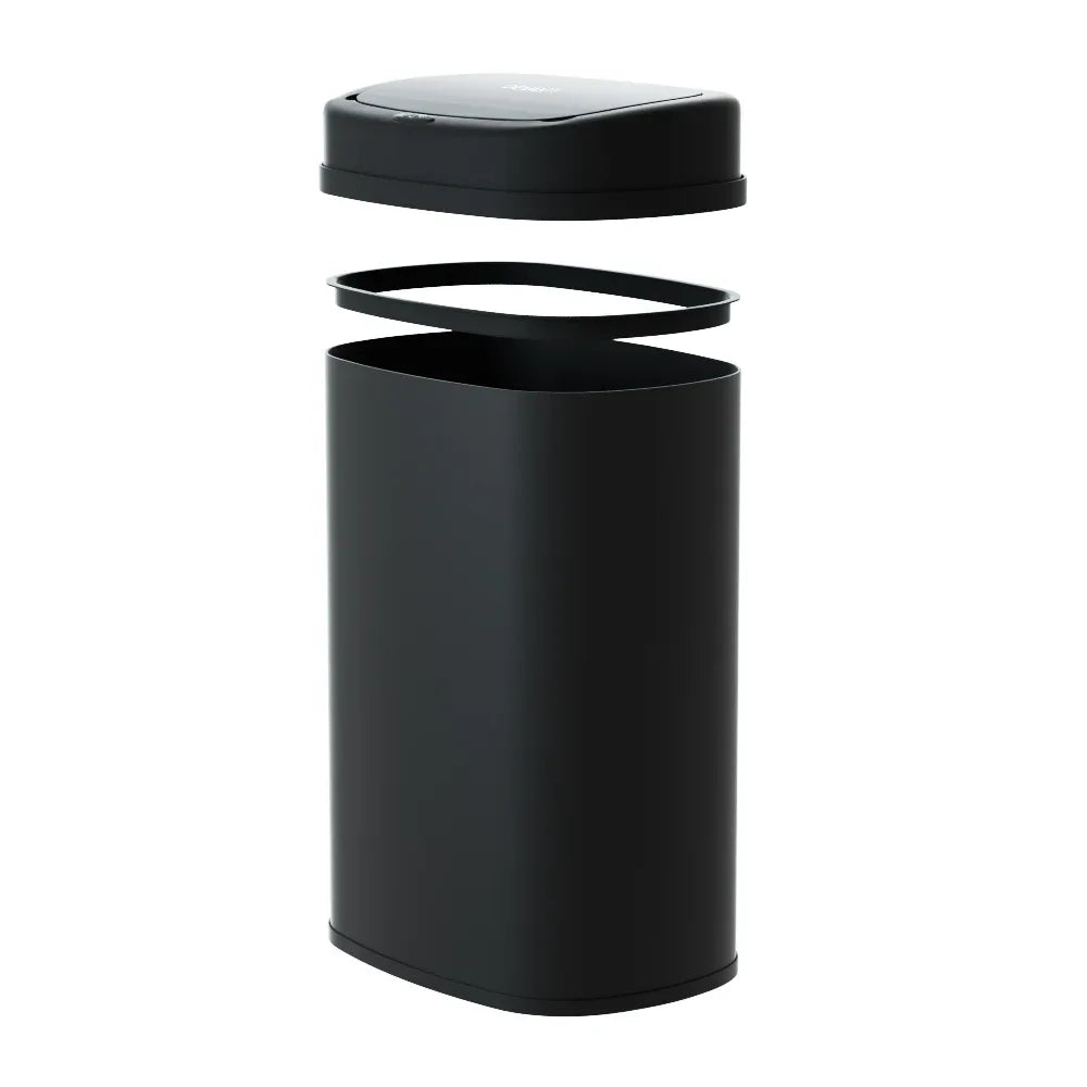 Devanti 50L Sensor Bin Motion Rubbish Automatic Black - Mekamart Australia