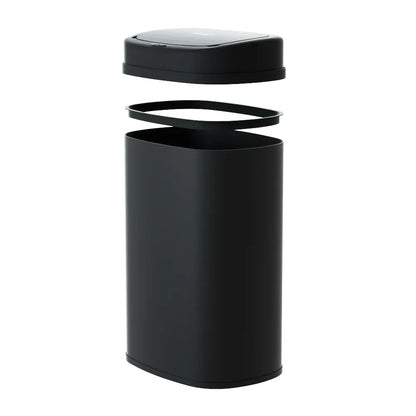 Devanti 50L Sensor Bin Motion Rubbish Automatic Black - Mekamart Australia