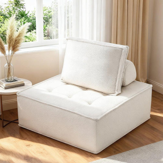 Artiss Floor Sofa Lounge Chair with Pillow - Mekamart Australia