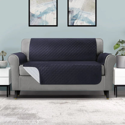 Artiss Sofa Cover Couch Covers 3 Seater 100% Water Resistant Dark Grey - Mekamart Australia