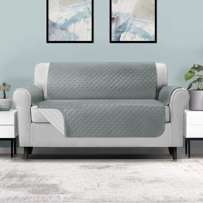 Artiss Sofa Cover Couch Covers 3 Seater 100% Water Resistant Grey - Mekamart Australia