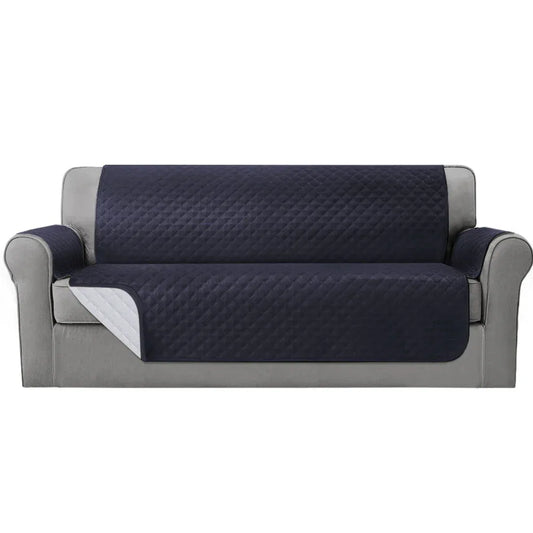 Artiss Sofa Cover Couch Covers 4 Seater 100% Water Resistant Dark Grey - Mekamart Australia