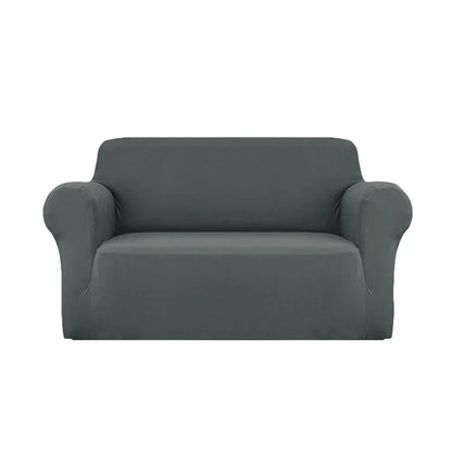 Artiss Sofa Cover Couch Covers 2 Seater Stretch Grey - Mekamart Australia