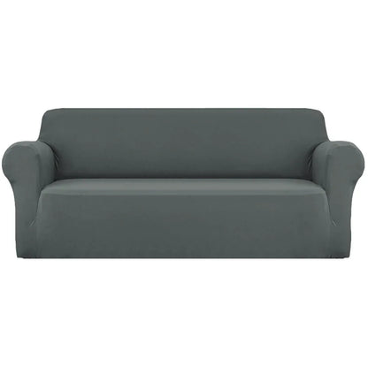 Artiss Sofa Cover Couch Covers 4 Seater Stretch Grey - Mekamart Australia