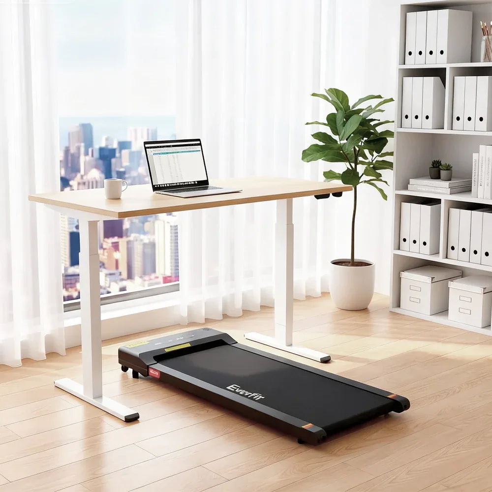 Artiss Electric Treadmill with 140cm Automatic Standing Desk Walking Pad 400mm - Mekamart Australia