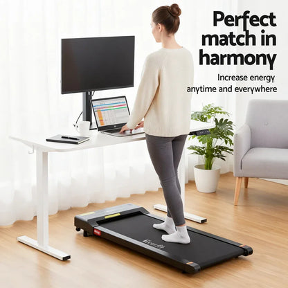 Artiss Electric Treadmill with 140cm Automatic Standing Desk Walking Pad 400mm - Mekamart Australia