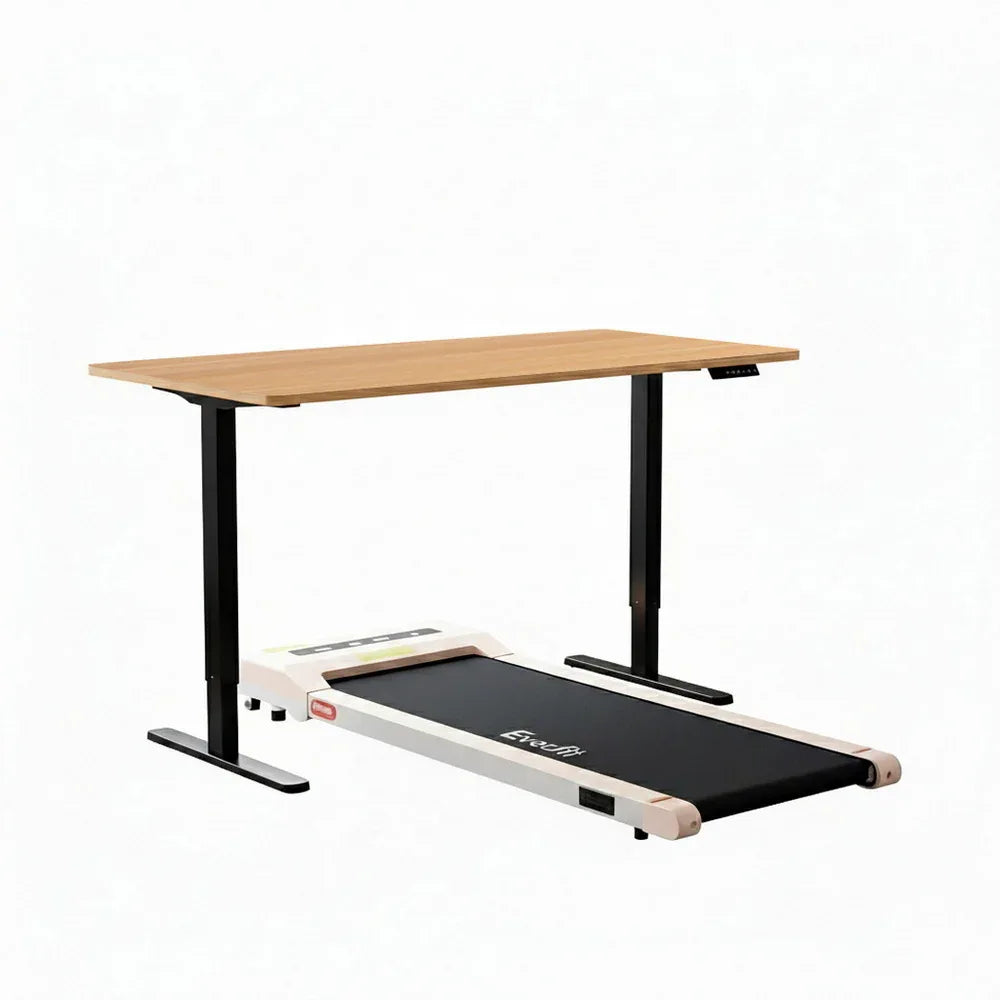 Artiss Electric Treadmill with 120cm Automatic Standing Desk Walking Pad 360mm - Mekamart Australia
