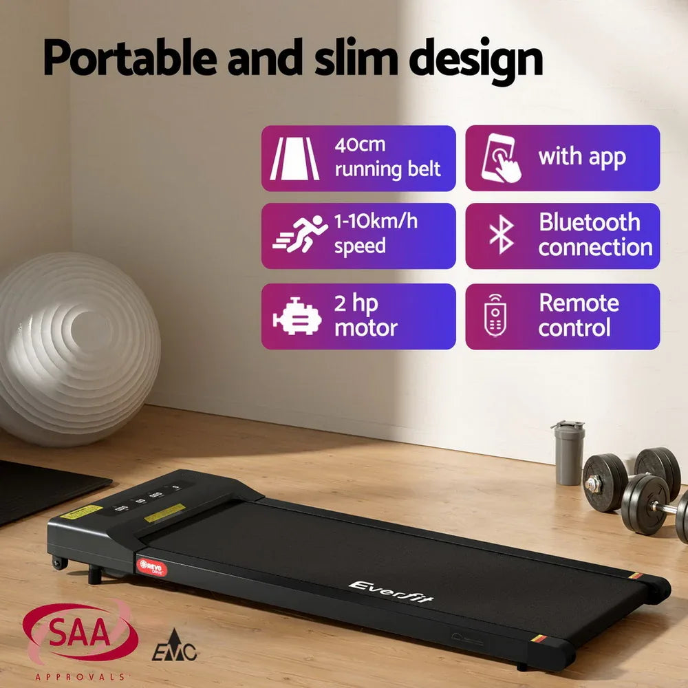 Artiss Electric Treadmill with 120cm Automatic Standing Desk Walking Pad 400mm - Mekamart Australia