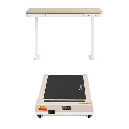 Artiss Electric Treadmill with 120cm Automatic Standing Desk Walking Pad 360mm - Mekamart Australia