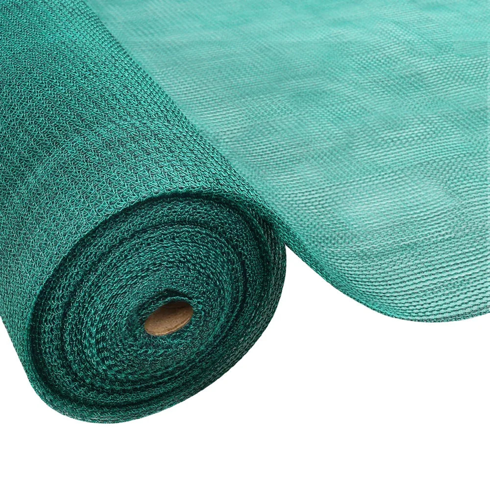 Instahut 30% Shade Cloth 1.83x50m Shadecloth Wide Heavy Duty Green - Mekamart Australia