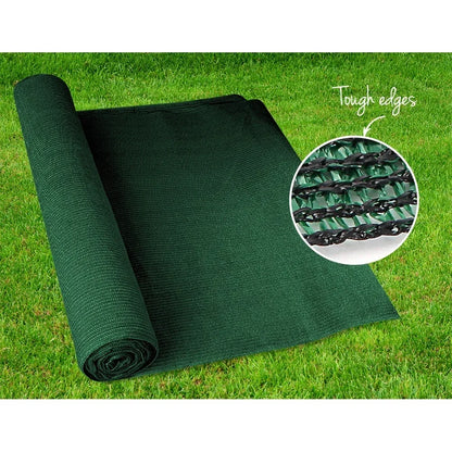 Instahut 50% Shade Cloth 3.66x20m Shade Cloth Sail Heavy Duty Shadecloth Garden Mesh Roll GR - Mekamart Australia